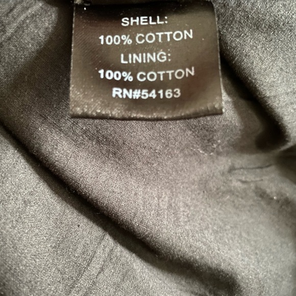 Ellen Tracy tank dress with attached belt . Beautiful cream floral stitching . - Picture 7 of 7